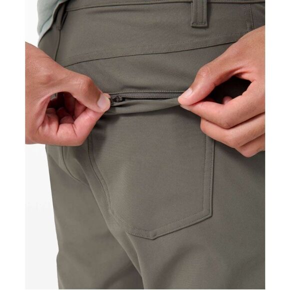 Lululemon ABC Slim Fit Pant Warpstreme Gray Sage, Size 31 - Picture 5 of 10
